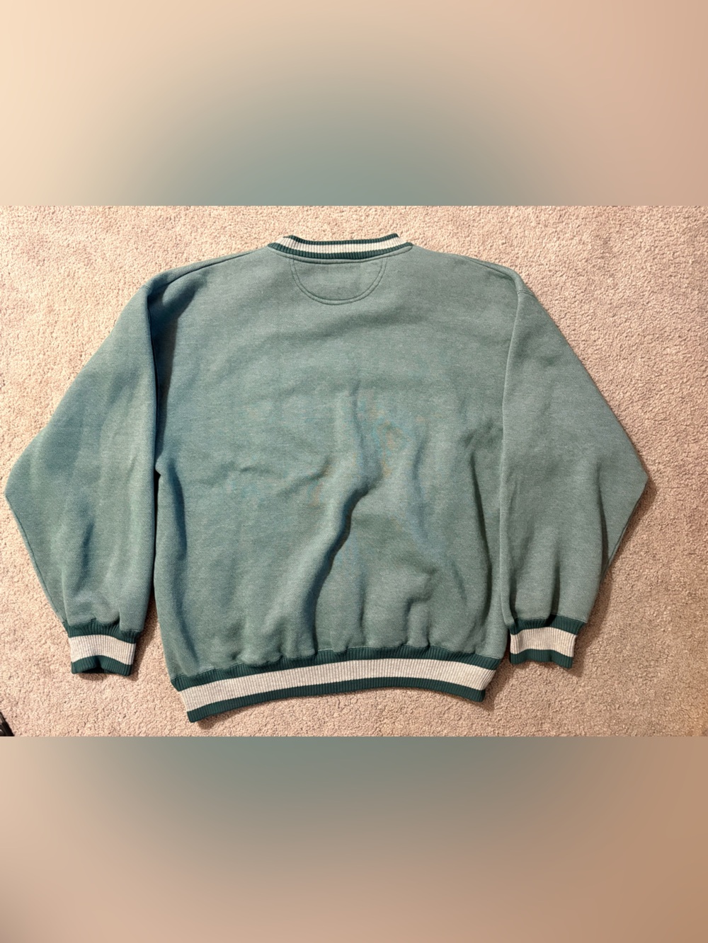 Outdoor-Inspired Crewneck Sweater - Seafoam Green - Picture 2 of 3